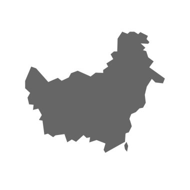 Endonezya harita tasarım şablonu