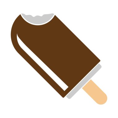 Dondurma simgesi resim tasarım şablonu