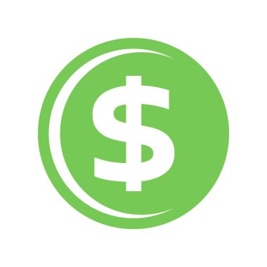 Para nakit simgesi tasarım şablonu