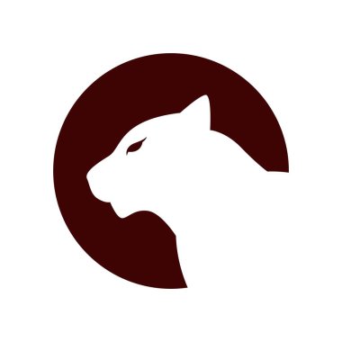 Jaguar simge logo tasarım şablonu