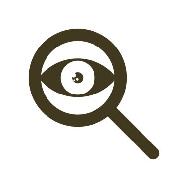 Detektif logo tasarım şablonu