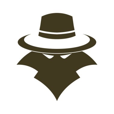 Detektif logo tasarım şablonu