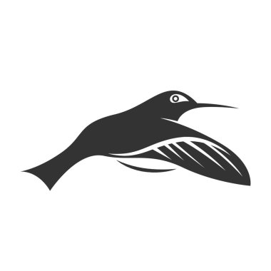 Hummingbird logo tasarım şablonu