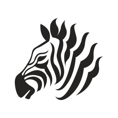 Zebra logo tasarım şablonu