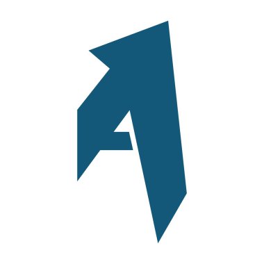 A Harfi Logo Tasarım Şablonu