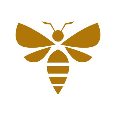 Arı logosu tasarım şablonu