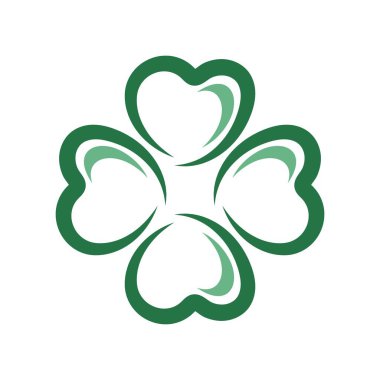 Clover logo tasarım şablonu
