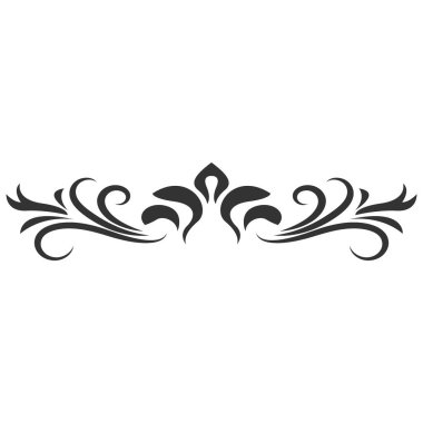 Eski sınır süsleme simgesi tasarımı