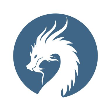 Dragon logo tasarım şablonu