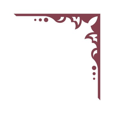 Köşe Tasarımı İşleme simgesi şablonu