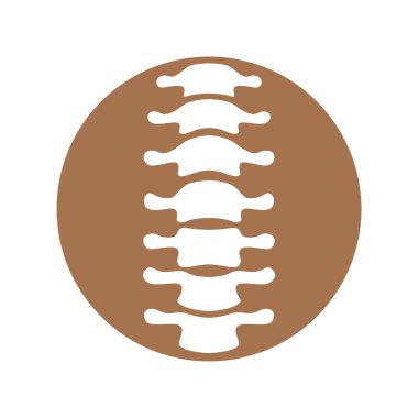 Omurga simgesi logo tasarımı çizimi