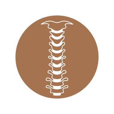 Omurga simgesi logo tasarımı çizimi