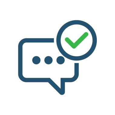 Sohbet ve Dijital İletişim Simgesi Tasarımı