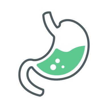 Mide Sağlığı Tıbbi Simgesi Tasarım Şablonu