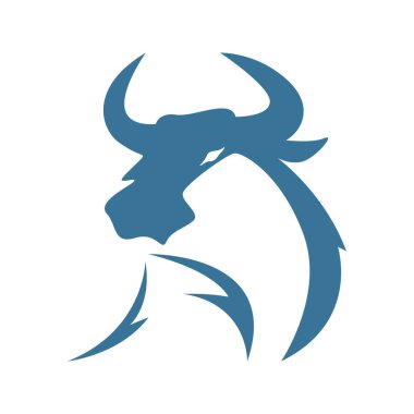 Bulls logo tasarımı illüstrasyonu
