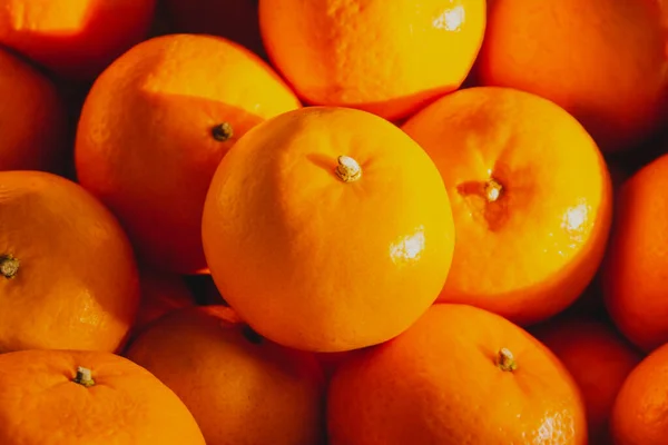 Fruta Naranja Sabrosa Deliciosa Fresca Saludable Cesta — Foto de Stock