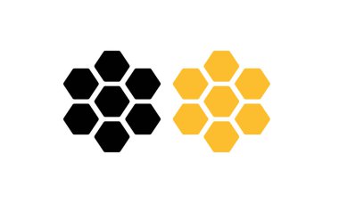 Honeycomb icon vector sign illustration