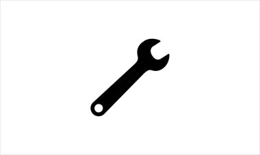 Wrench Metal Spanner Icon Vector Design Template