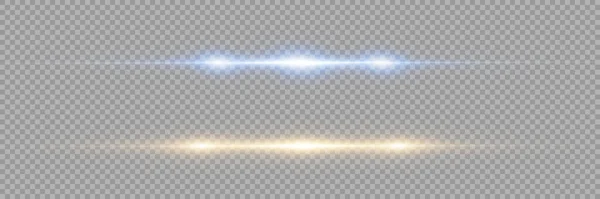 Vektor Transparentes Sonnenlicht Spezielle Linsenschlaglichteffekt Png Vektorillustration — Stockvektor