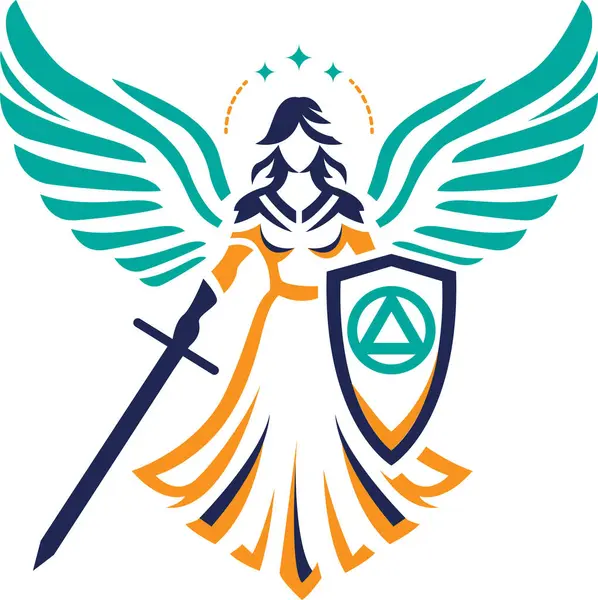 Valkyrie şirketi için basit ve zarif logo