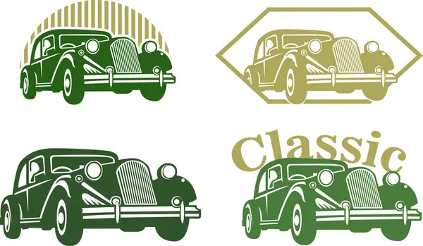 Logo için klasik araba