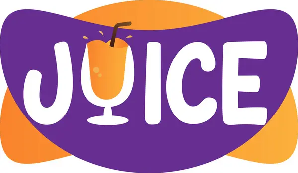 Juice kelimesinin tipografik logosu güzel bir logo olabilir.