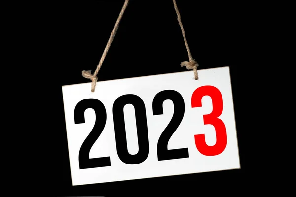 Numer 2023 Tablicy — Zdjęcie stockowe