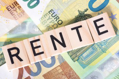 Almanya 'da avro banknotları ve emekli aylıkları