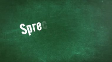 Okulda tebeşir tahtası ve soru Almanca biliyor musun??