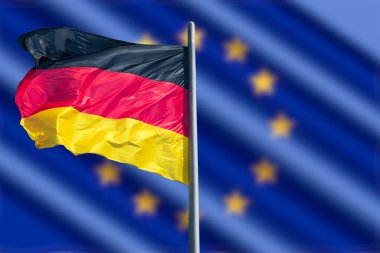  Almanya ve Avrupa Birliği 'nin bayrakları