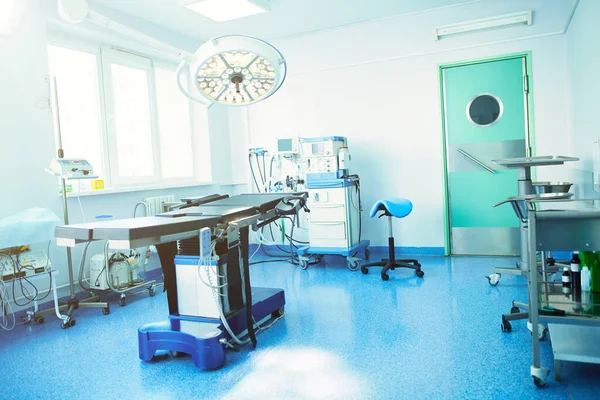 现代门诊部手术室内部 — 图库照片