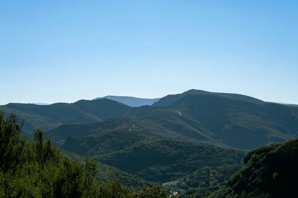 Paisagem Nas Montanhas Caurel Galiza Espanha — Fotografia de Stock