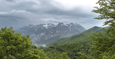 Urrieles or Central massif in Picos de Europa, Spain 