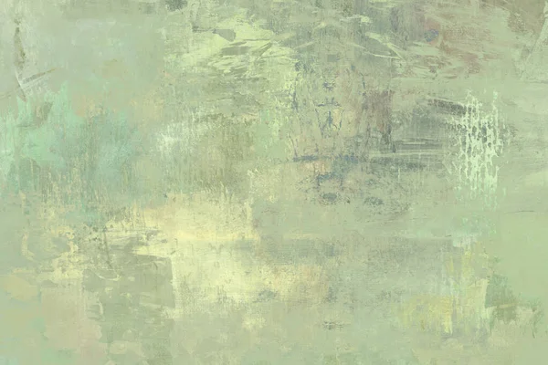 Zielony Poplamiony Płótno Abstrakcyjne Tło Grunge Tekstury — Zdjęcie stockowe