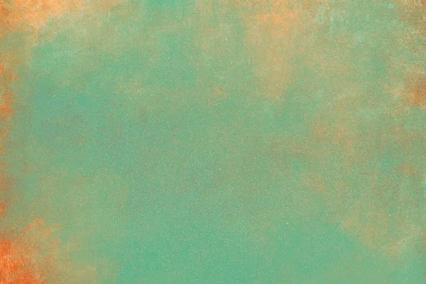 Υδατοδιαλυτή Υφή Διαβρωμένης Grunge Χρώματος Ακουαμαρίνης — Φωτογραφία Αρχείου
