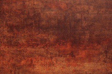 Kırmızı paslı metal panel arkaplan grunge dokusu 