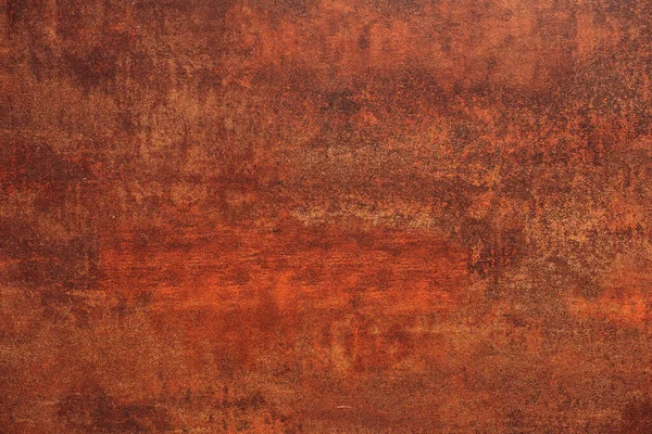 Kırmızı Paslı Metal Panel Arkaplan Grunge Dokusu — Stok fotoğraf