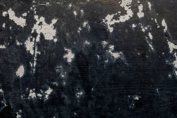 Nemli Grunge Desenli Eski Siyah Ahşap Tahtanın Üzerindeki Leylek Detayları — Stok fotoğraf