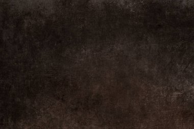 Dark brown scraped wall texture, worn out grunge background  clipart