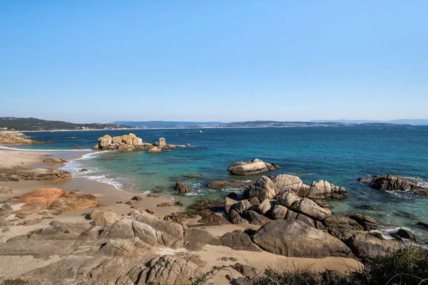 Rocky Beach San Vicente Mar Galicia Spain — Stock Photo, Image