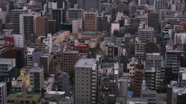 메트로폴리스에있는 다양한 주택의 오사카 2024년 20일 — 비디오