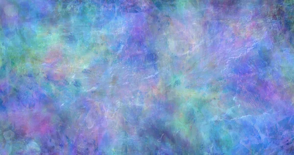 Leuchtend Blau Rosa Grün Chaotisch Abstrakt Mehrfarbig Arty Grunge Hintergrund — Stockfoto