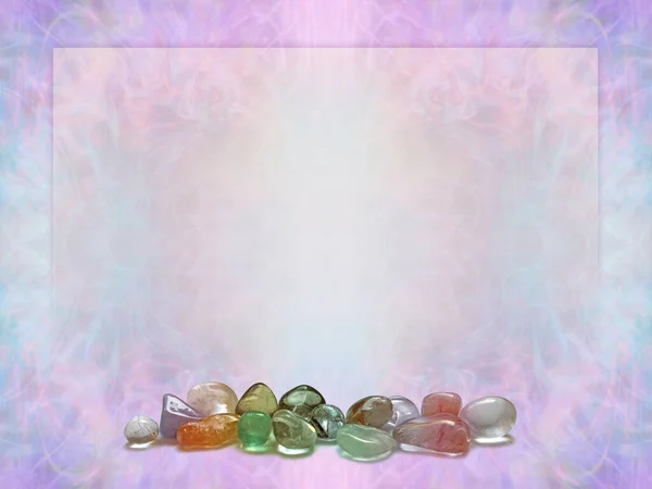 Crystal Healing Therapy Diploma Course Certificate Award Template Template Template — Φωτογραφία Αρχείου