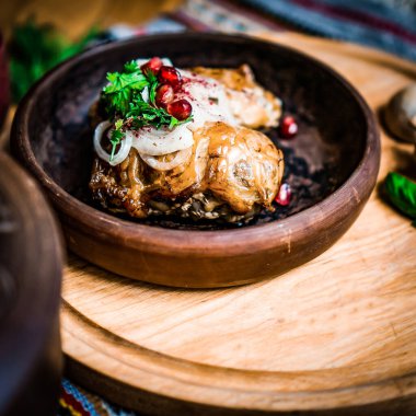 Arap mutfağı: Orta Doğu geleneksel öğle yemeği. Ayrıca Ramazan ayındayız 