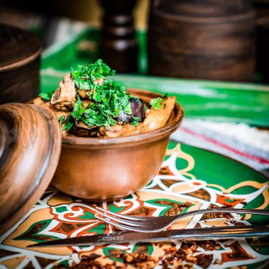 Mısır Kahvaltısı - Geleneksel Mısır yemeği, Orta Doğu yemekleri iğrenç mezeler Aynı zamanda Ramazan yemeği, ve Falafel veya Mısır falafeli.