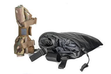 Sırt çantası koruyucu renk haki rengi, taktik spor ekipmanları siyah gri