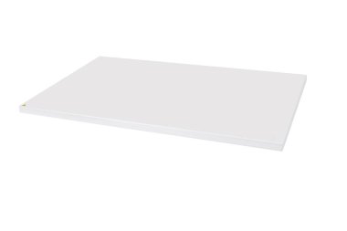 Tavan paneli ısıtıcısı. Kol dayanıklı tavan ısıtıcısı. Ofis için Uzak Kızılötesi Tavan Panelleri beyaz, kırpma yolu izole