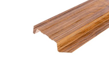 Çit renkli metal profil elementleri için blok parmaklıkları