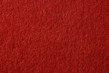 Red fluffy velvet texture background. Red velvet fabric clipart