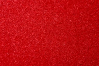 Red fluffy velvet texture background. Red velvet fabric clipart